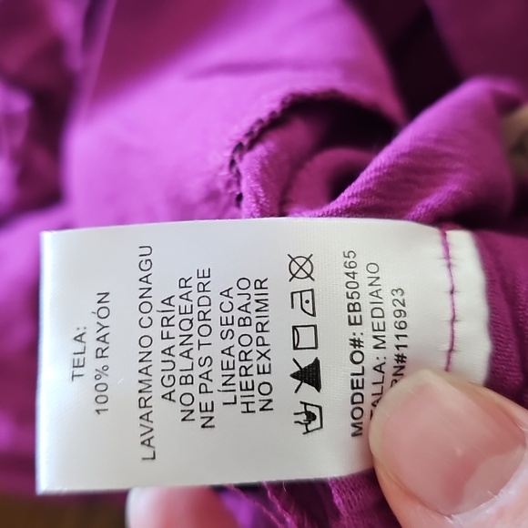 NWT 🌼 Easel Wide Leg  Palazzo Pants  Size Medium - Picture 7 of 7